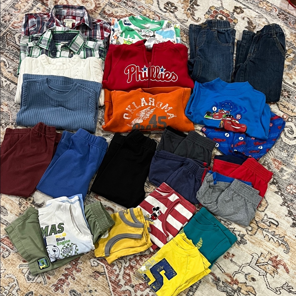 Kids Clothing Bundle with Various Colors